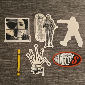 Stussy Sticker Lot (5)